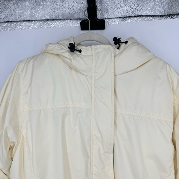 Lands’ End Women’s Goose Down Puffer Parka Jacket Coat Size 1X Pale Yellow Outdo - Picture 2 of 14